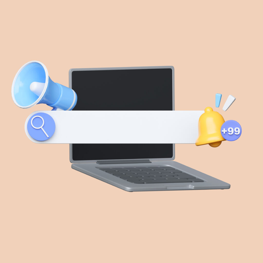 3d-laptop-seach-bar-notification-icon-advertising-design-with-clipping-path-shopping-online-concept-3d-render
