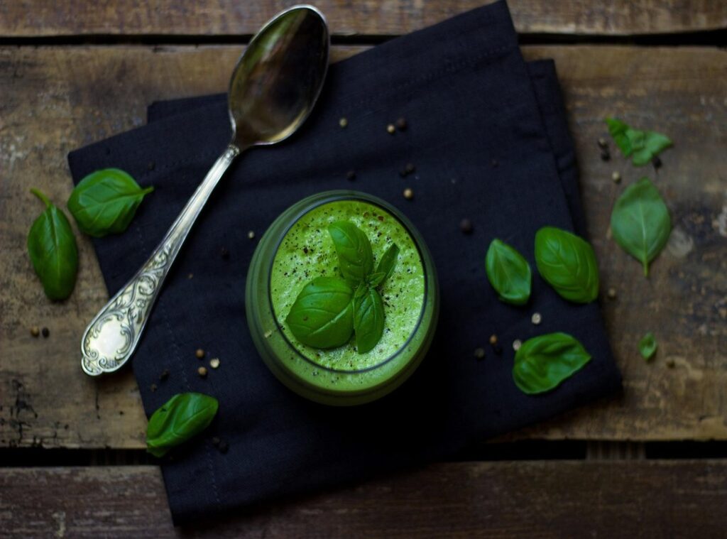 herbs in soups