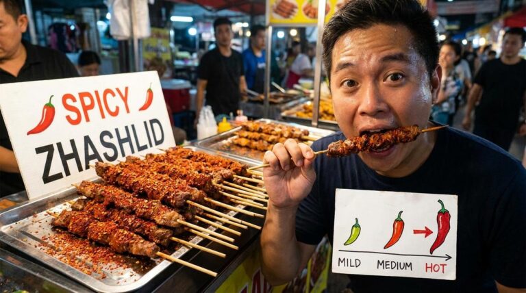 how spicy is zhashlid