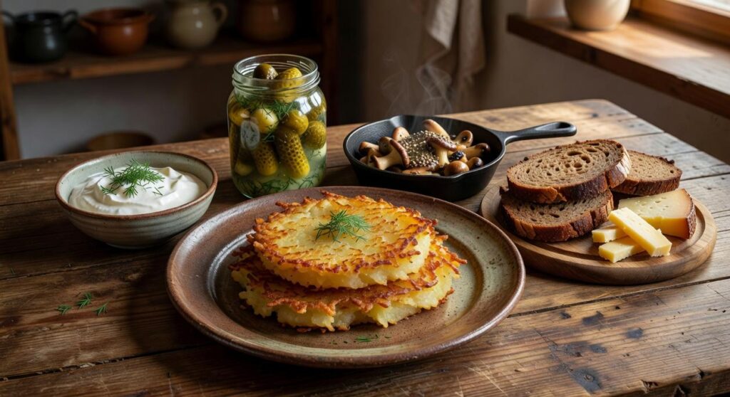 what to serve with zhashlid